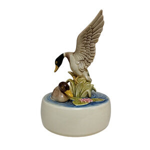 Otagiri 1979 Duck Music Box  "Over The Rainbow"